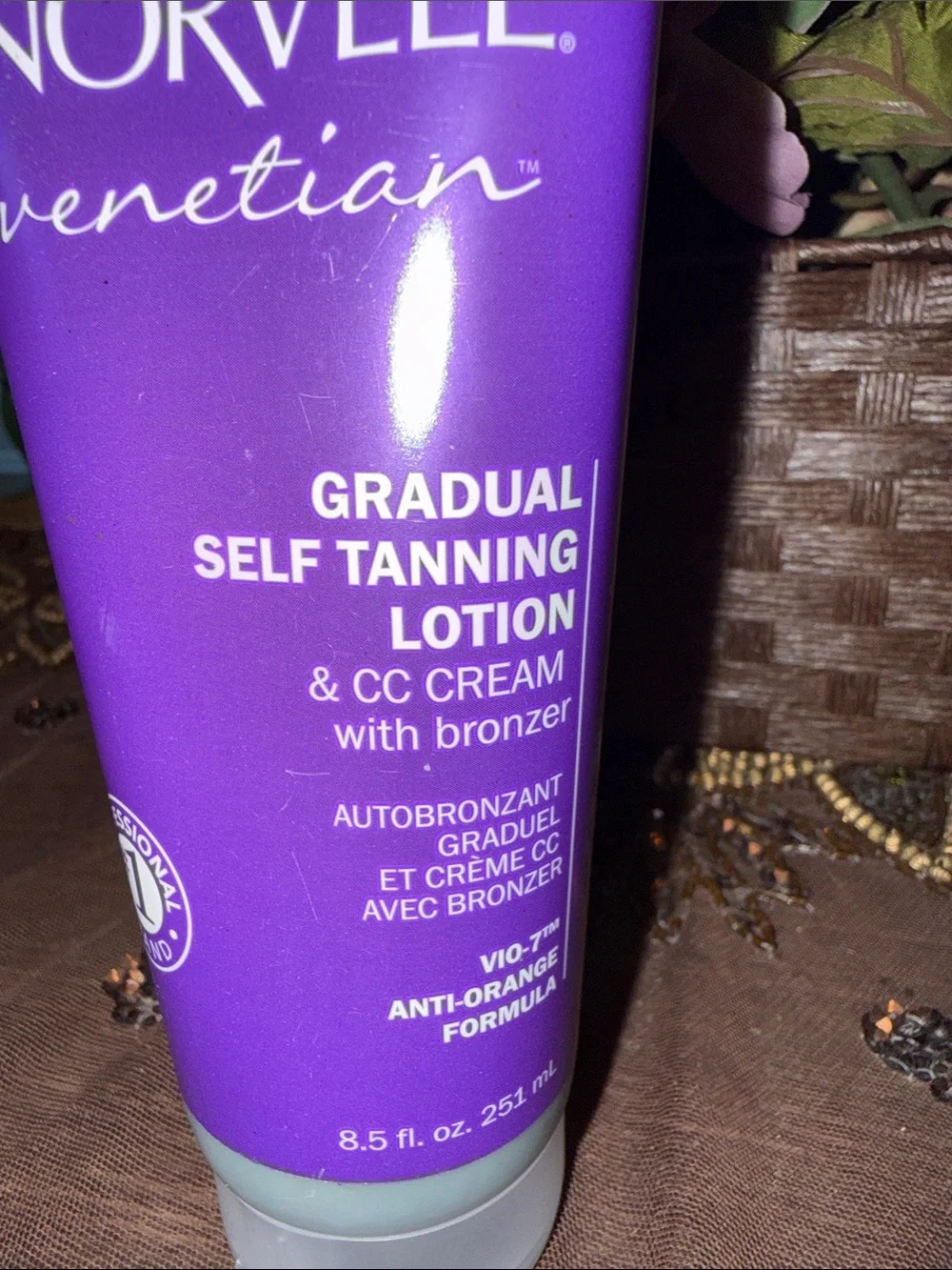 Norvell Venetian Gradual Self Tanning Lotion - Purple Tube